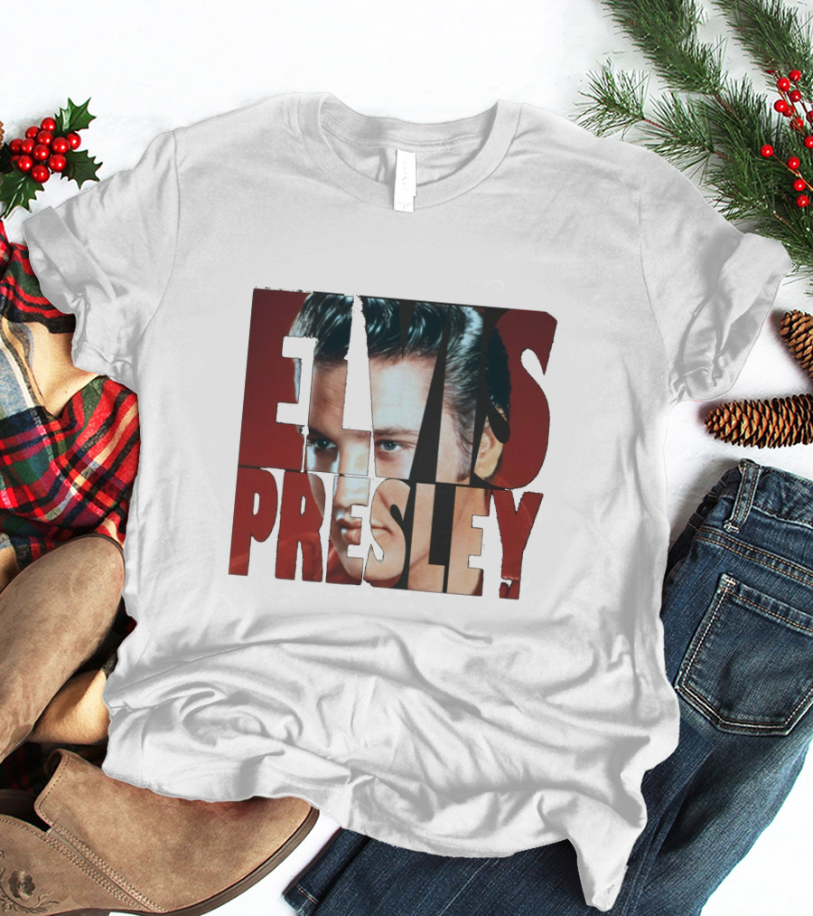 Elvis Presley Photo Collage Last EDT T-Shirt