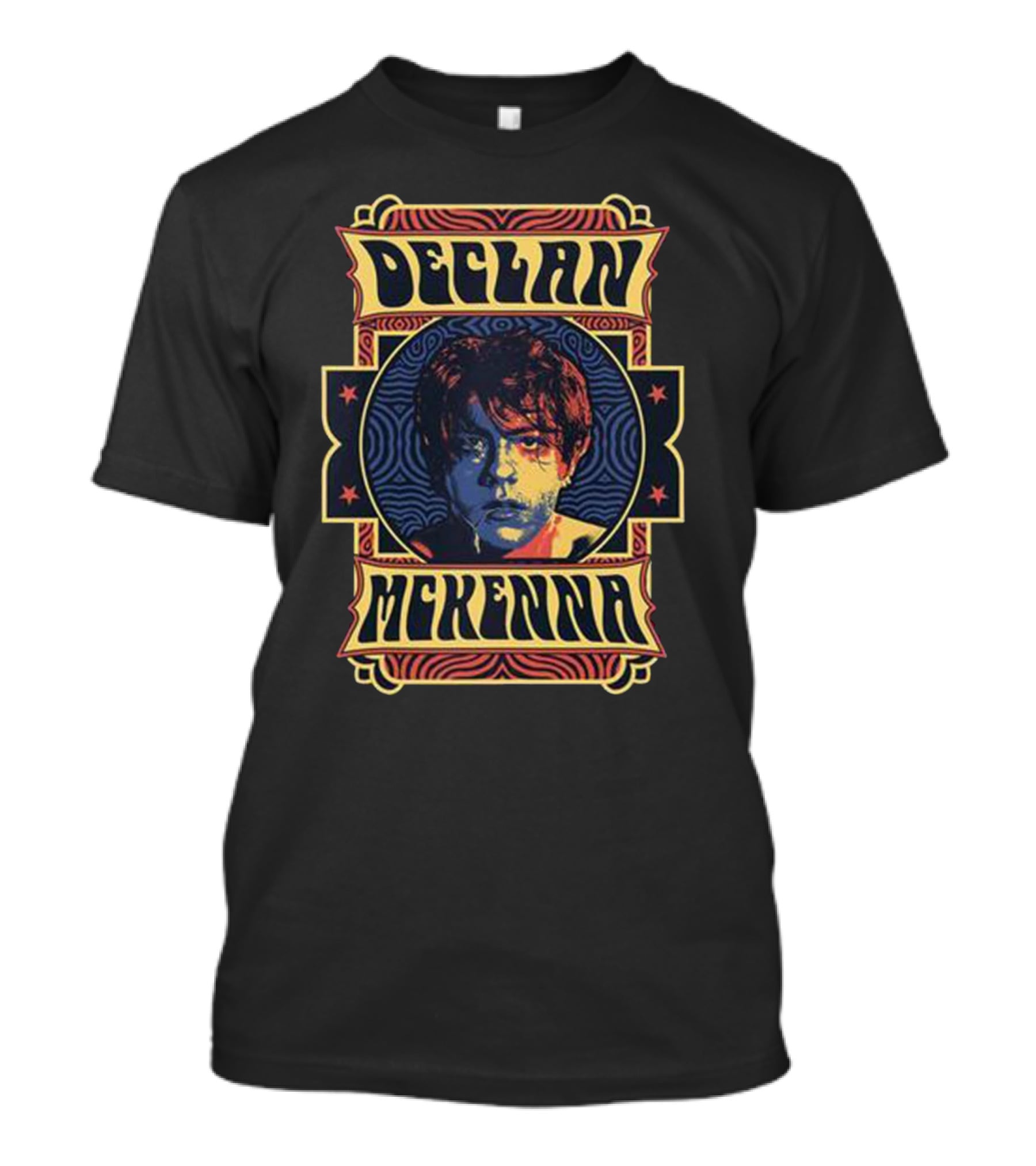 Declan McKenna Psychedelic Portrait Retro Design Merch New T-Shirt