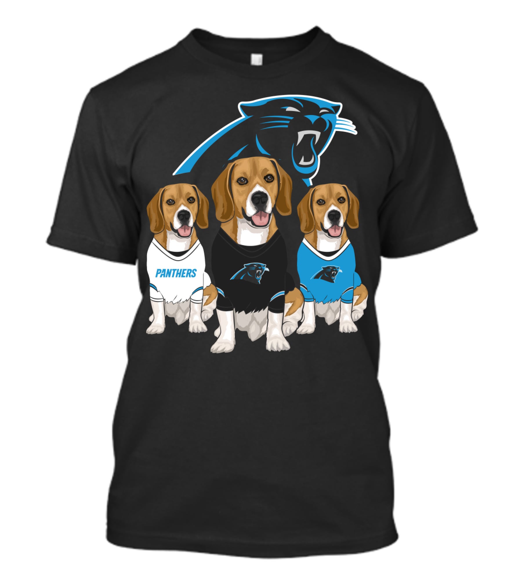 Panthers Beagle T-Shirt