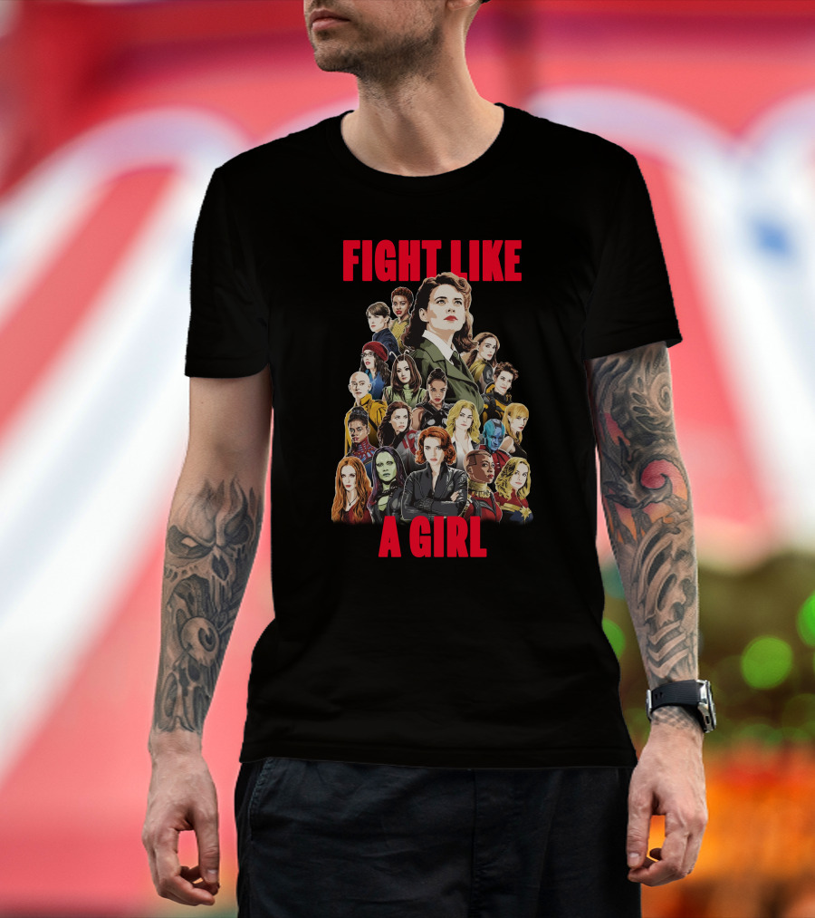 Fight Like A Girl Heroes T-Shirt