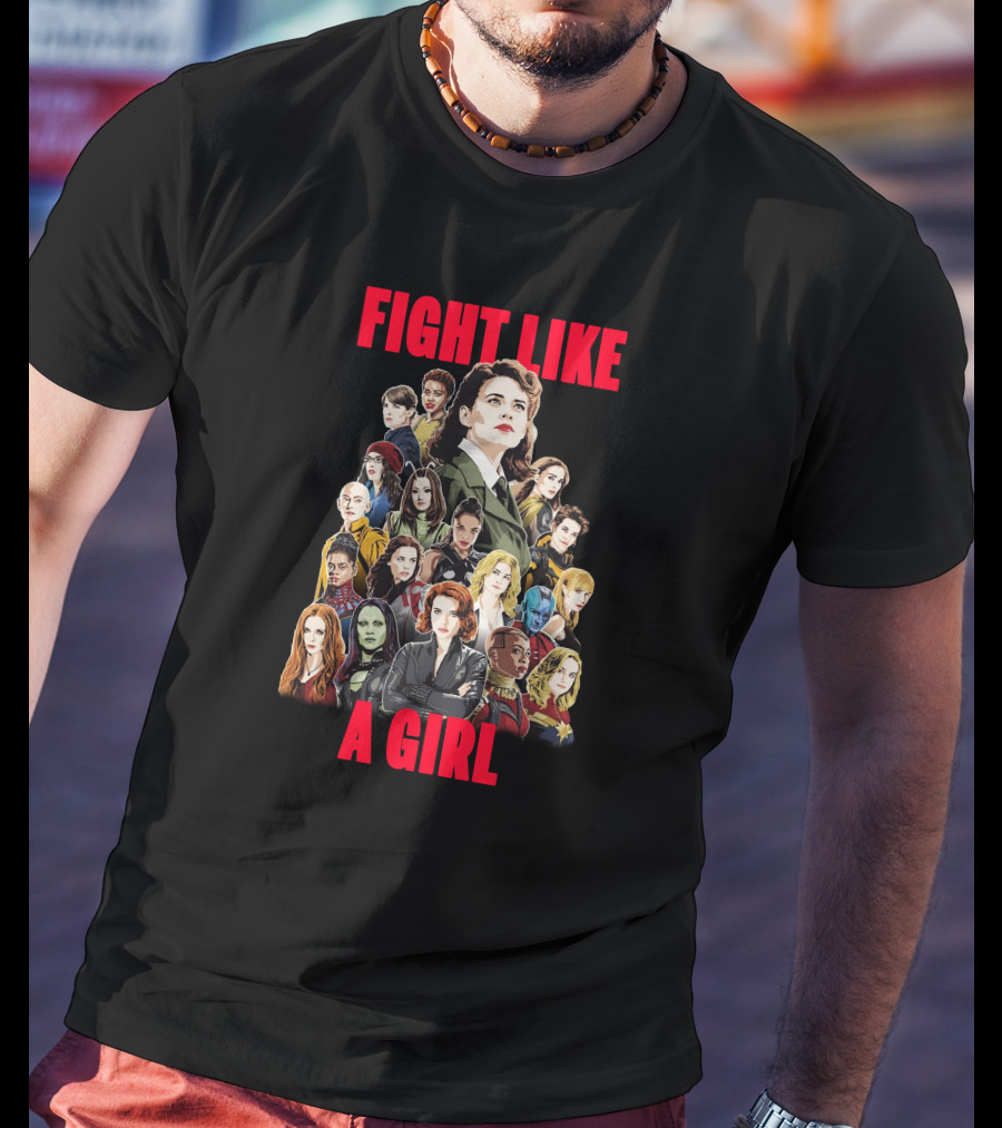 Fight Like A Girl Heroes T-Shirt