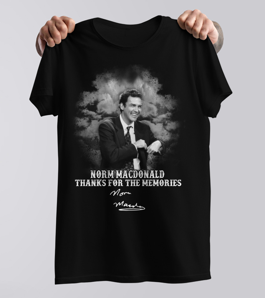 Norm Macdonald Thanks For The Memories T-Shirt