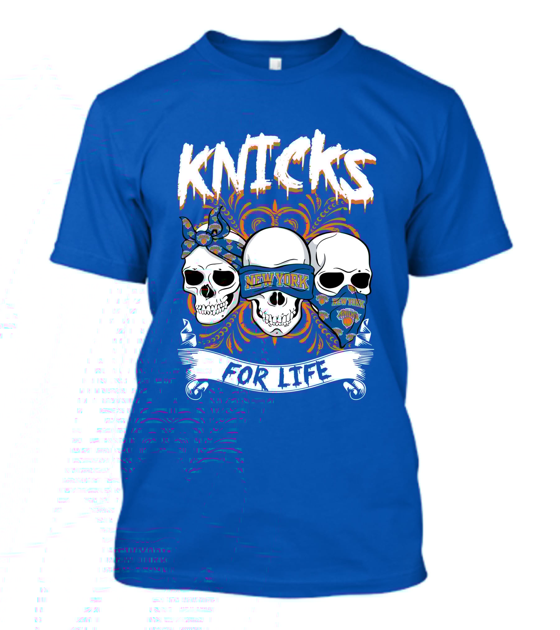 Knicks New York For Life T-Shirt