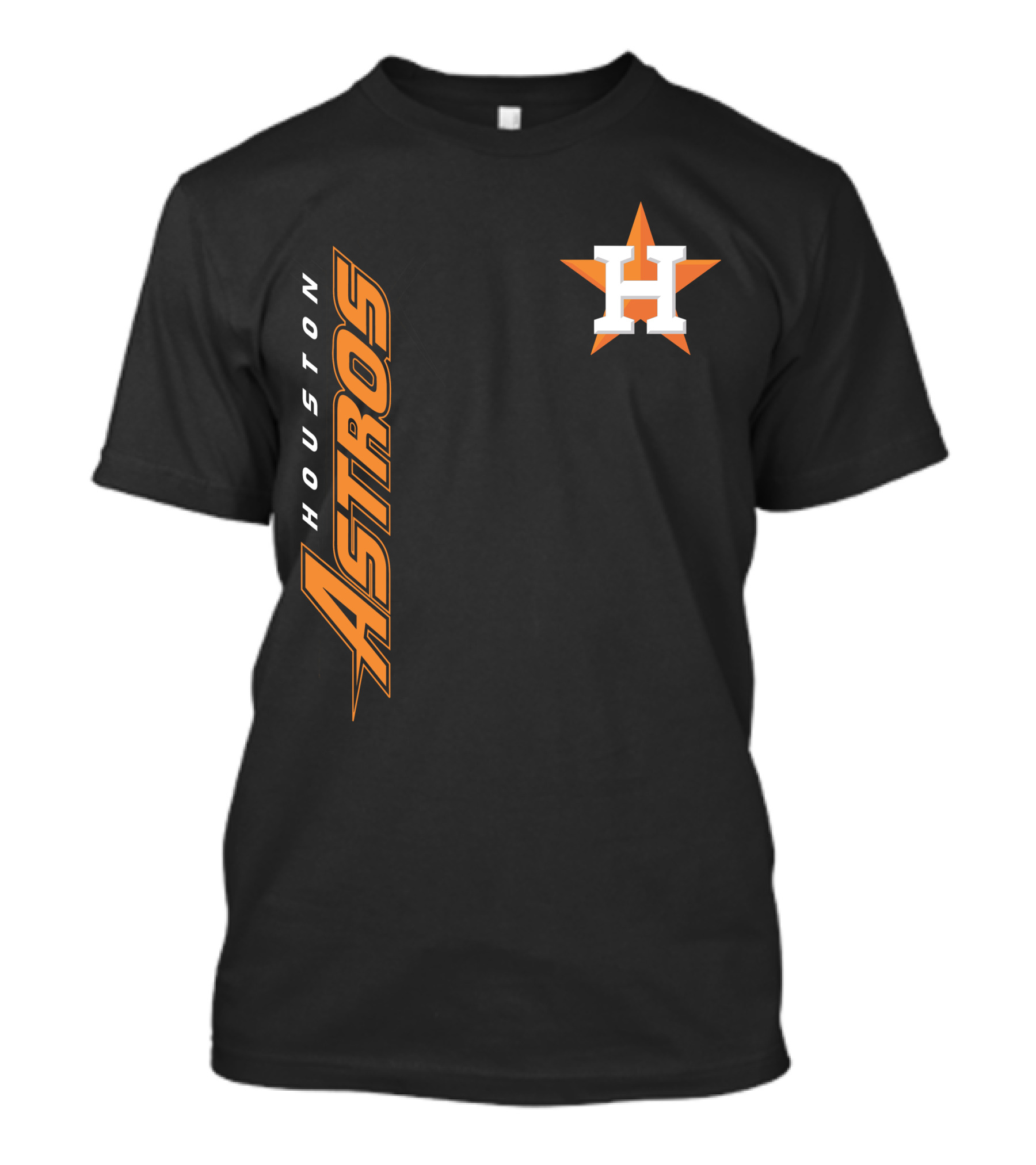 Houston Astros Mlb Team Logo H Star T-Shirt
