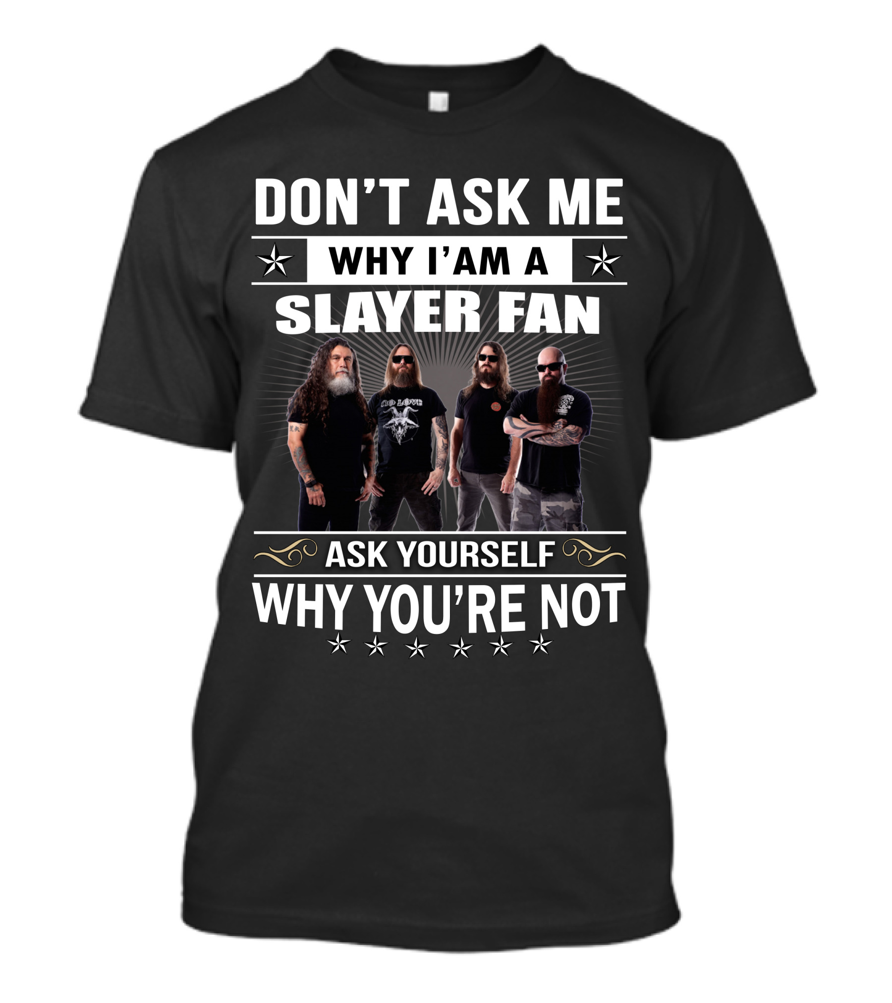 Don't Ask Me Why I'm A Slayer Fan Ask Yourself Why You're Not T-Shirt