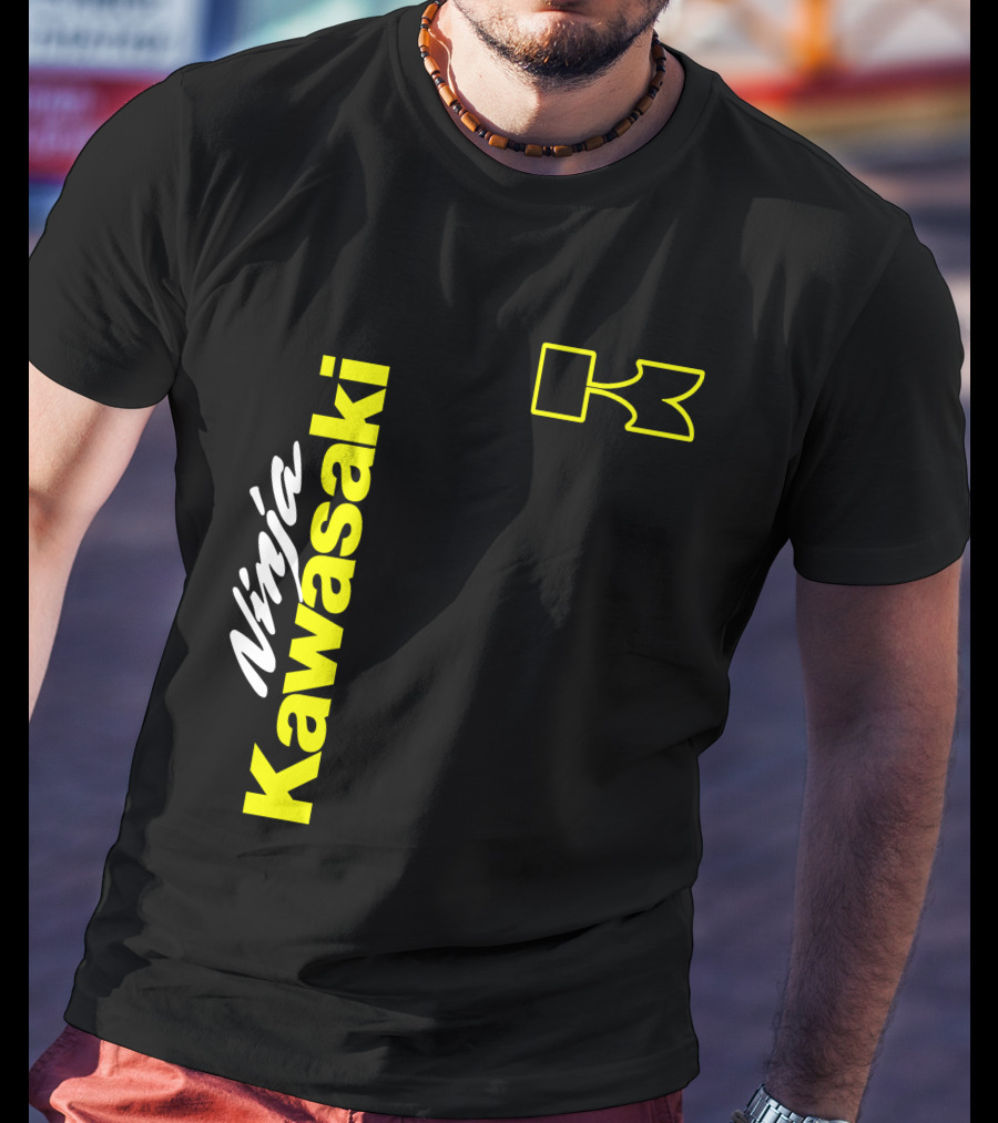 Kawasaki Ninja 02 Racing Style T-Shirt