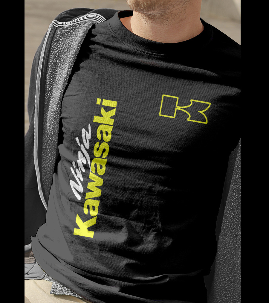 Kawasaki Ninja 02 Racing Style T-Shirt