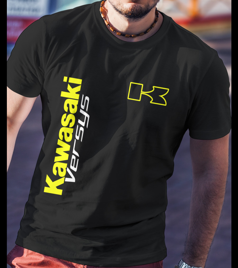 Kawasaki Versys 1 Yellow K T-Shirt