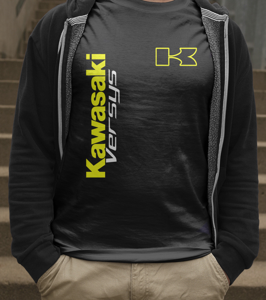 Kawasaki Versys 1 Yellow K T-Shirt