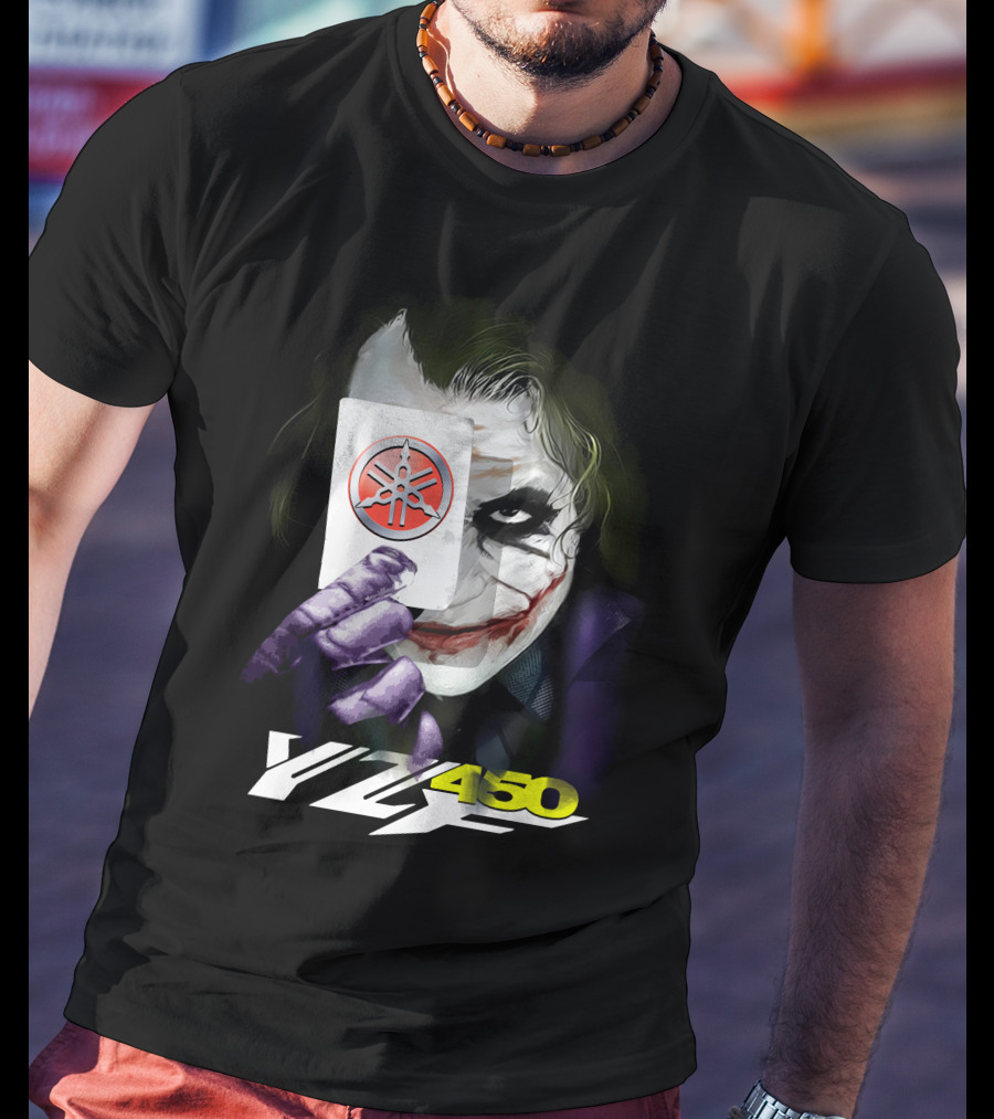 Yamaha Yzf 450 Joker Playing Card T-Shirt