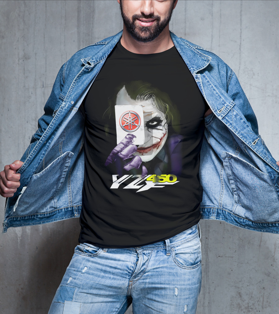 Yamaha Yzf 450 Joker Playing Card T-Shirt