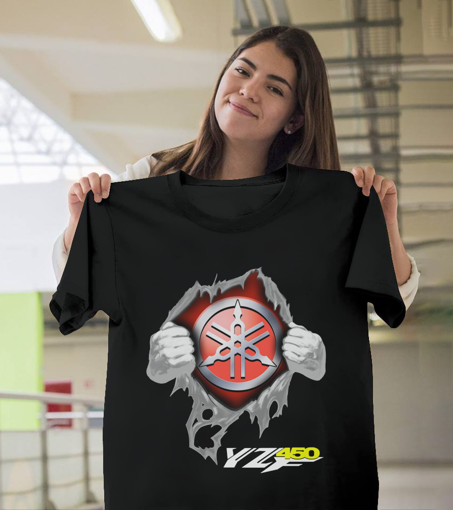 Yamaha Emblem Yz450 Dynamic Burst T-Shirt