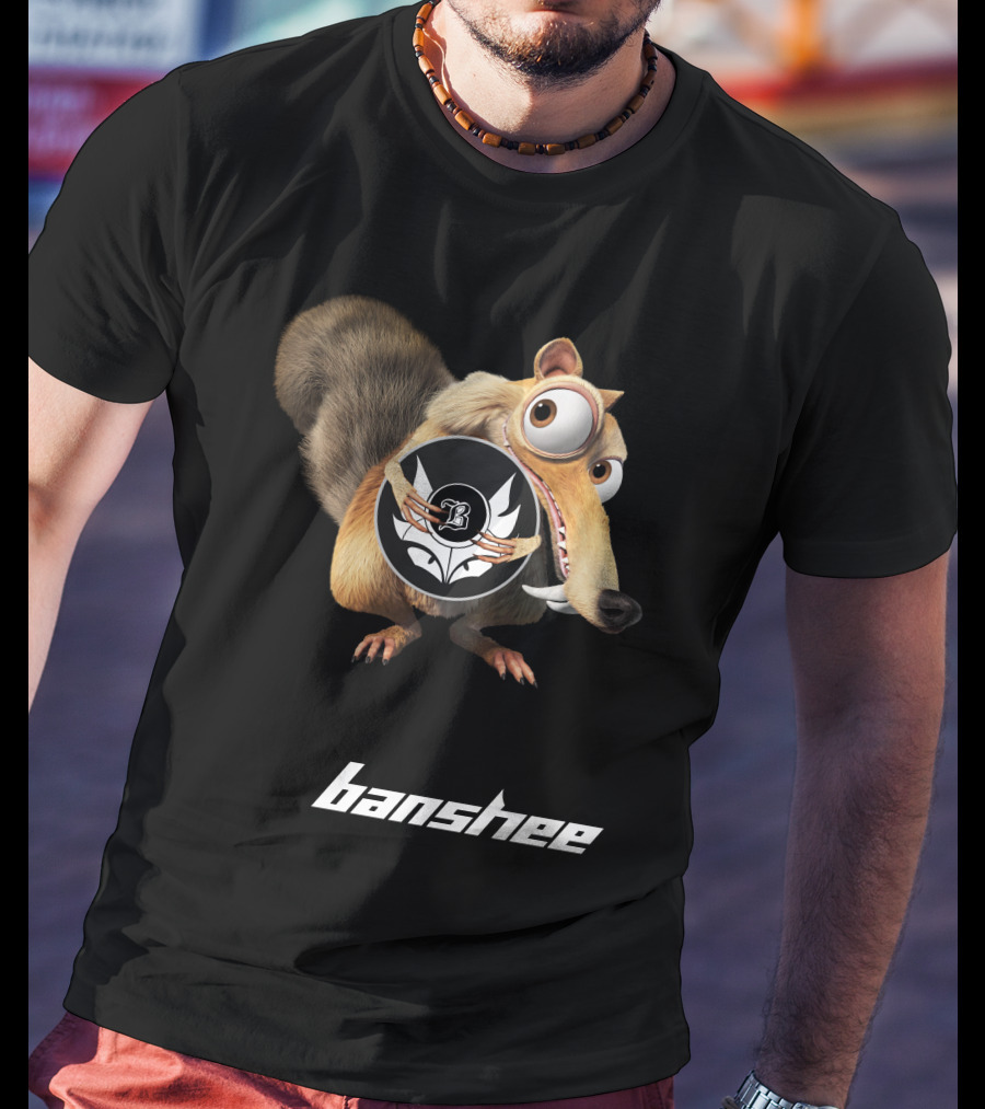 Banshee Scrat Holding Banshee T-Shirt