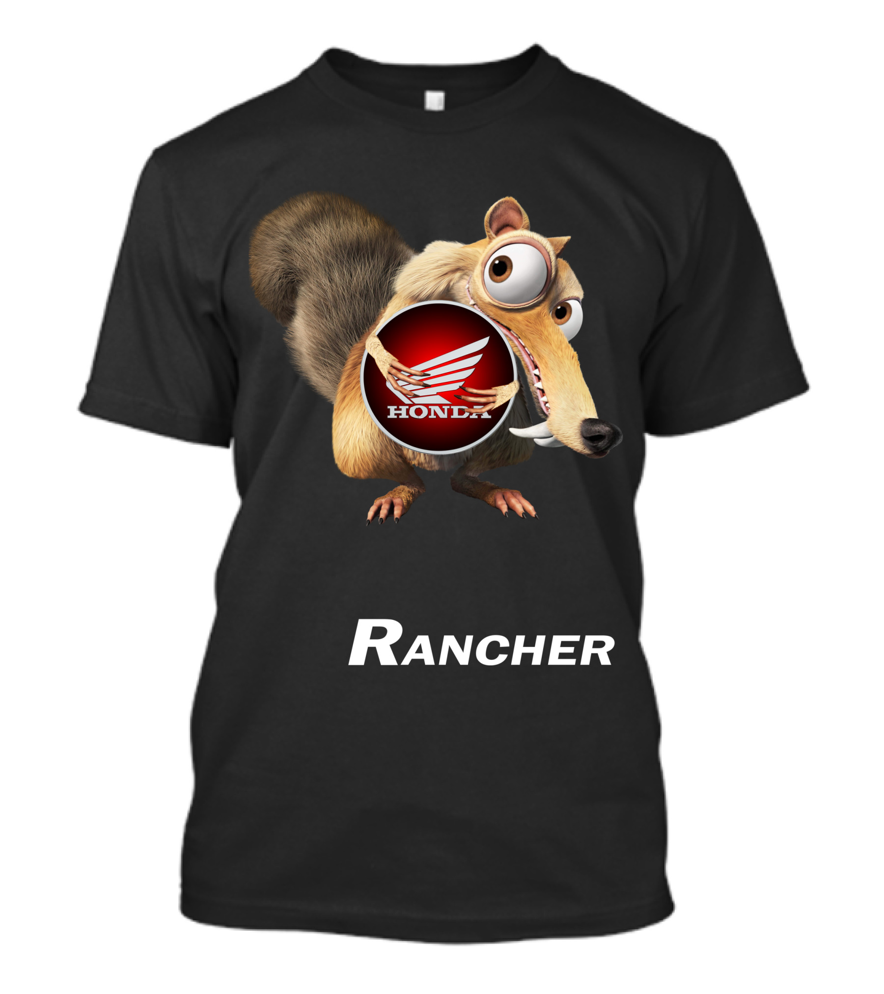 Rancher Honda Ice Age Scrat T-Shirt