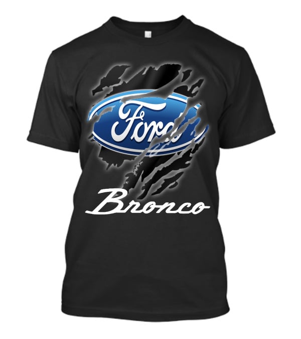 Ford Bronco Claw Mark Logo T-Shirt