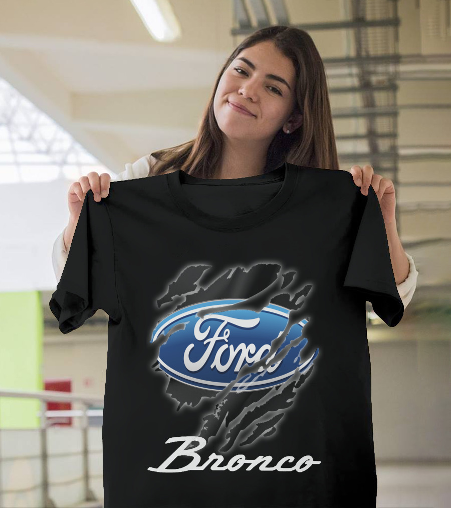 Ford Bronco Claw Mark Logo T-Shirt