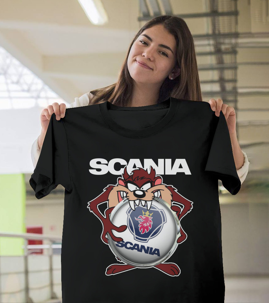 Scania Cartoon Character With Crown T-Shirt
