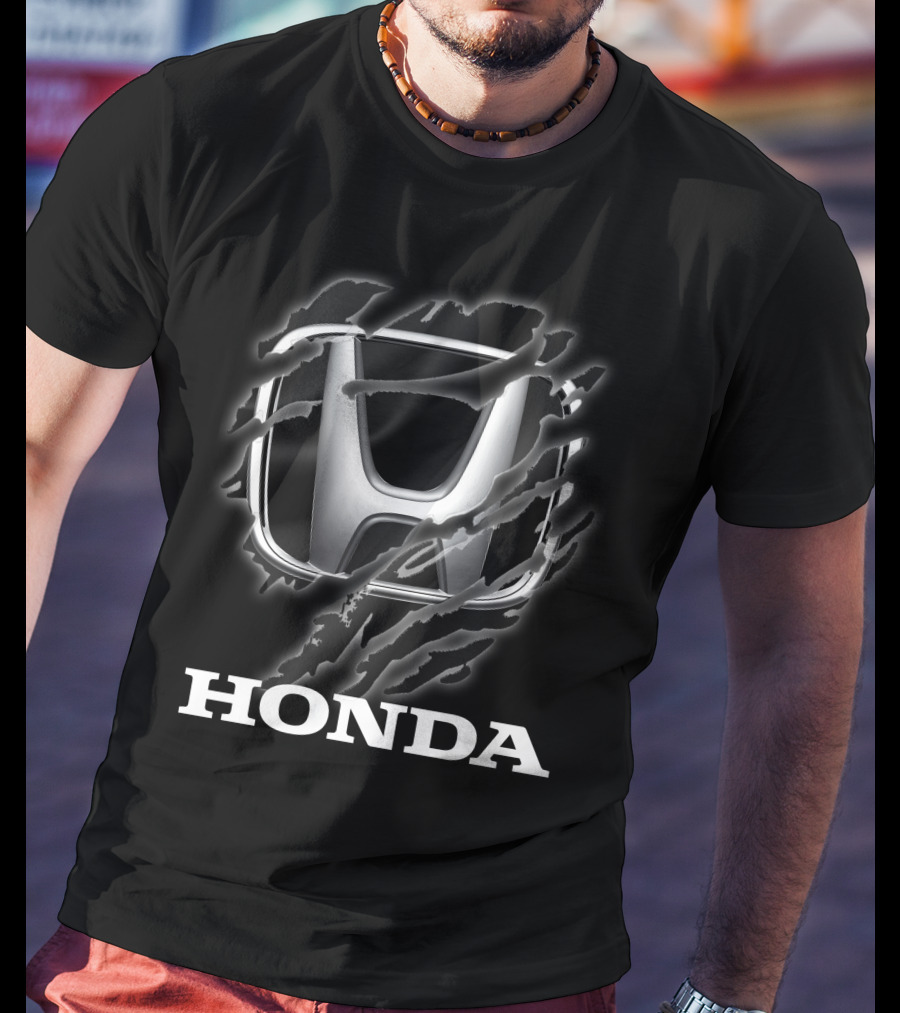 Honda Scratched Metal T-Shirt
