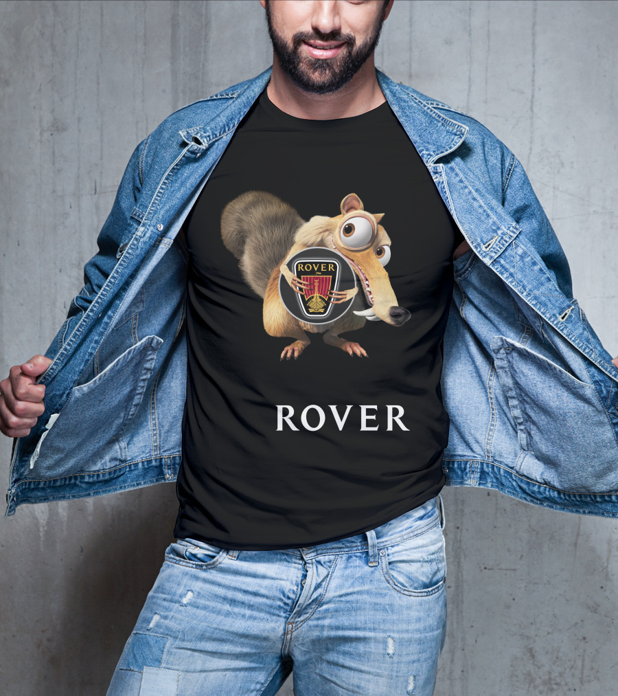 Rover5 Animated Character Holding Rover T-Shirt