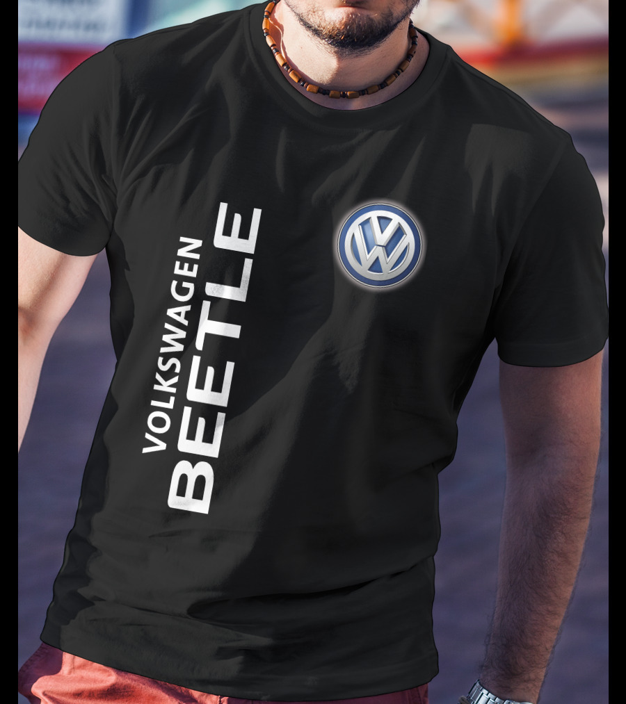 Volkswagen Beetle Vw Logo Classic Car T-Shirt