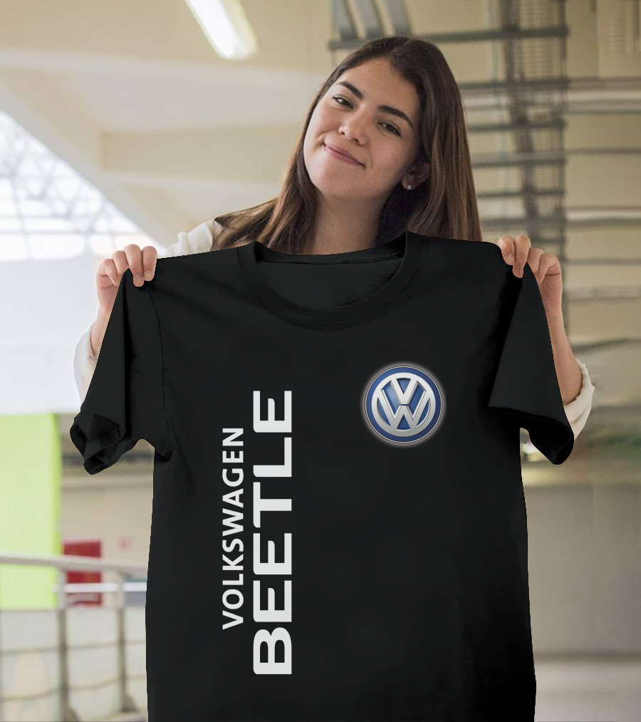 Volkswagen Beetle Vw Logo Classic Car T-Shirt
