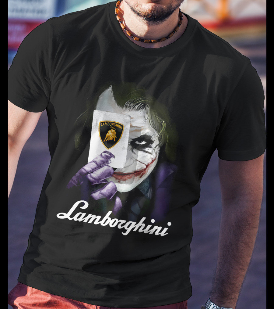 Lamborghini Joker Card Fusion T-Shirt