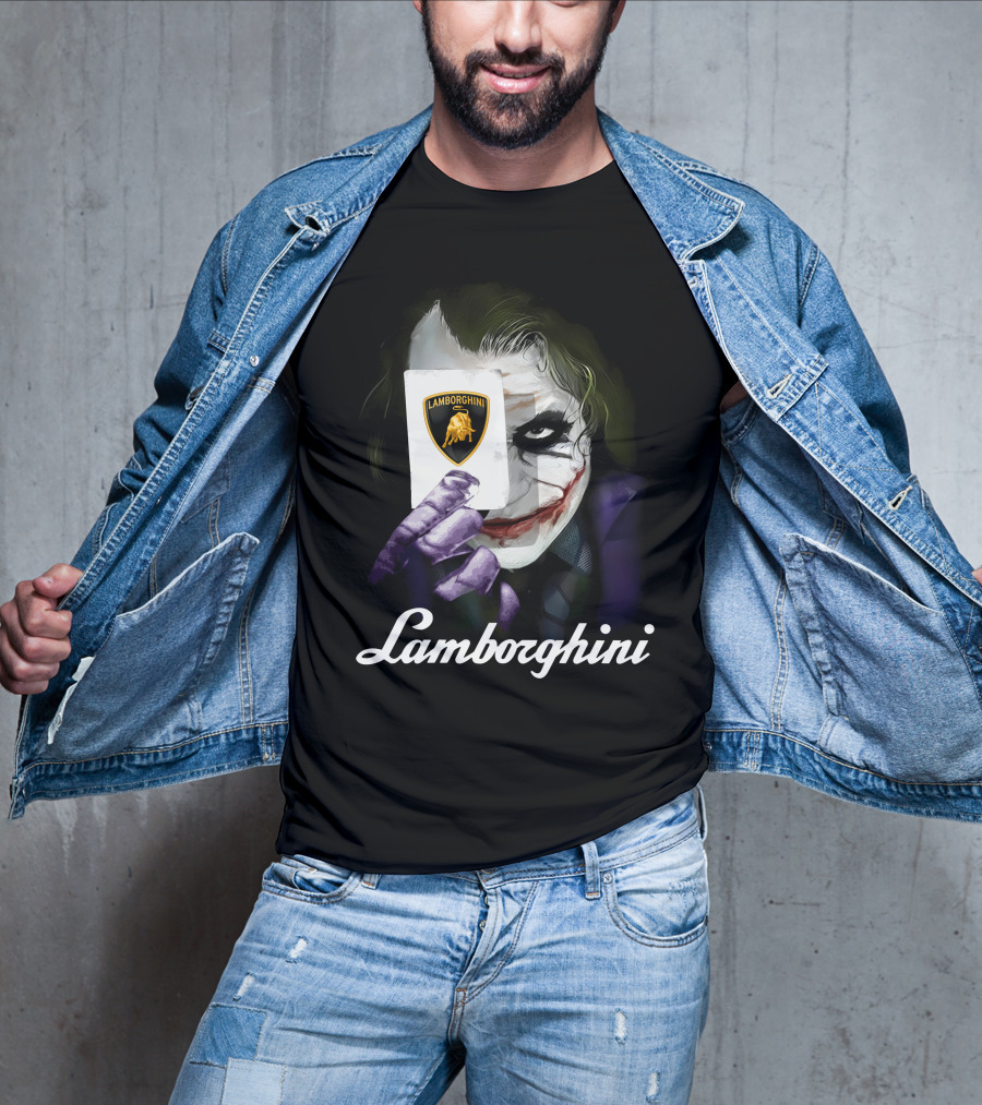 Lamborghini Joker Card Fusion T-Shirt