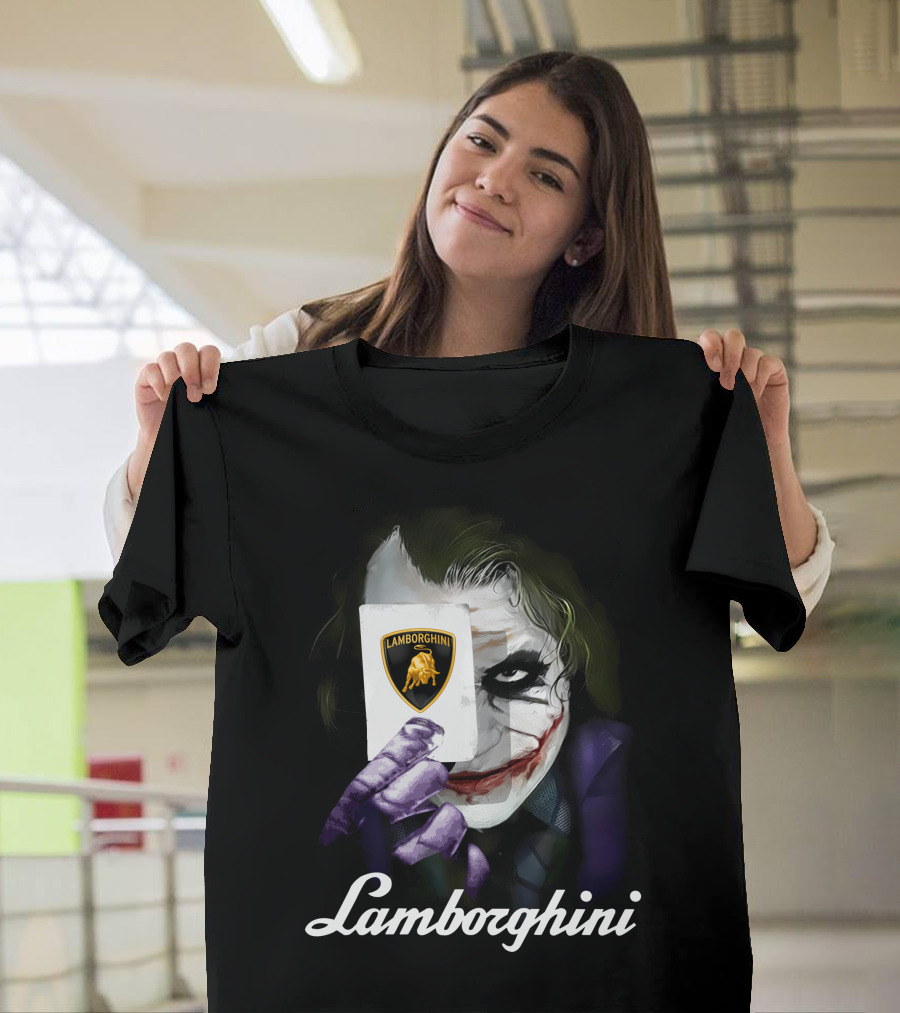 Lamborghini Joker Card Fusion T-Shirt