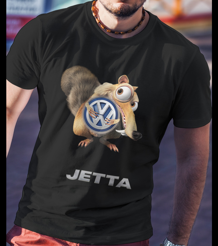 Jetta Volkswagen Ice Age Character Mashup T-Shirt