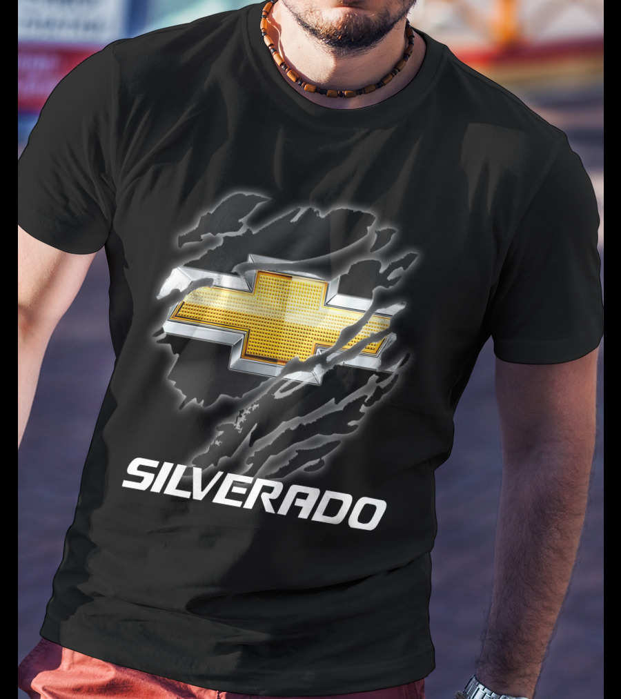 Silverado Chevrolet Logo Claw Mark T-Shirt