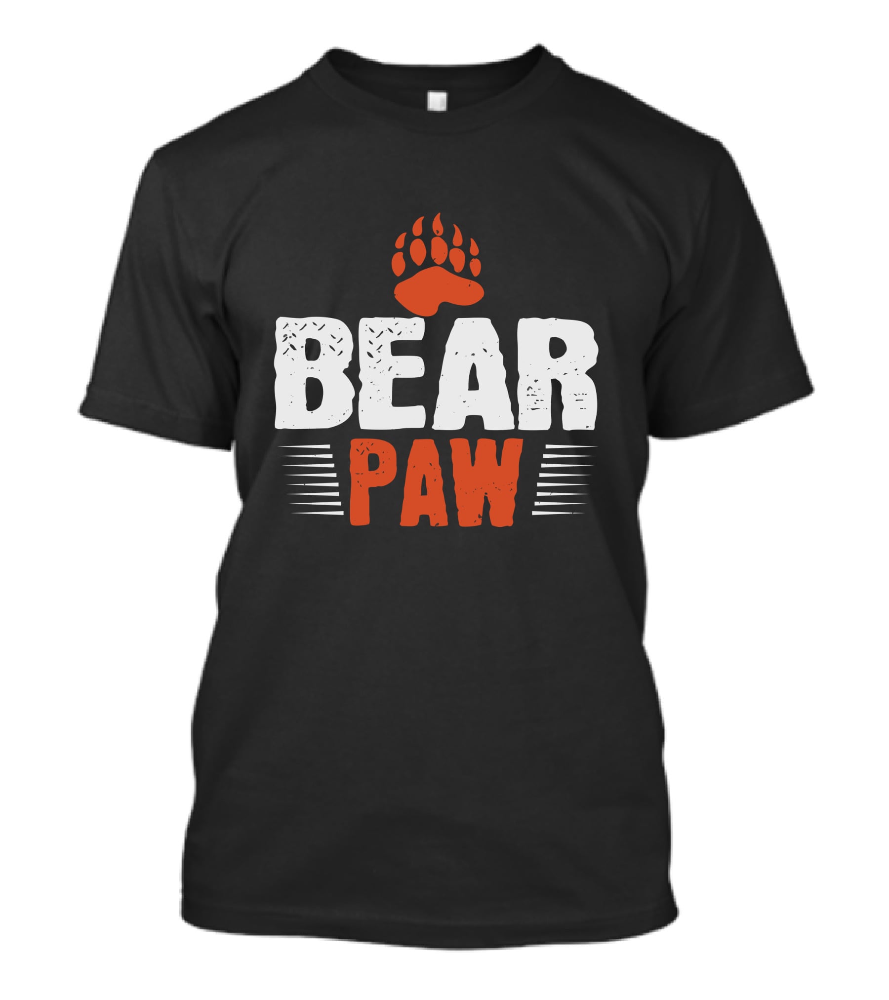 Bear Paw Claw Print T-Shirt