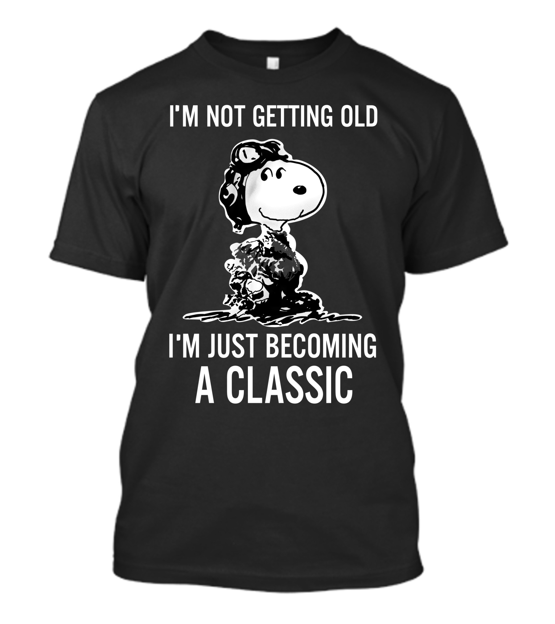I'm Not Getting Old I'm Just Becoming A Classic Snoopy Peanuts T-Shirt