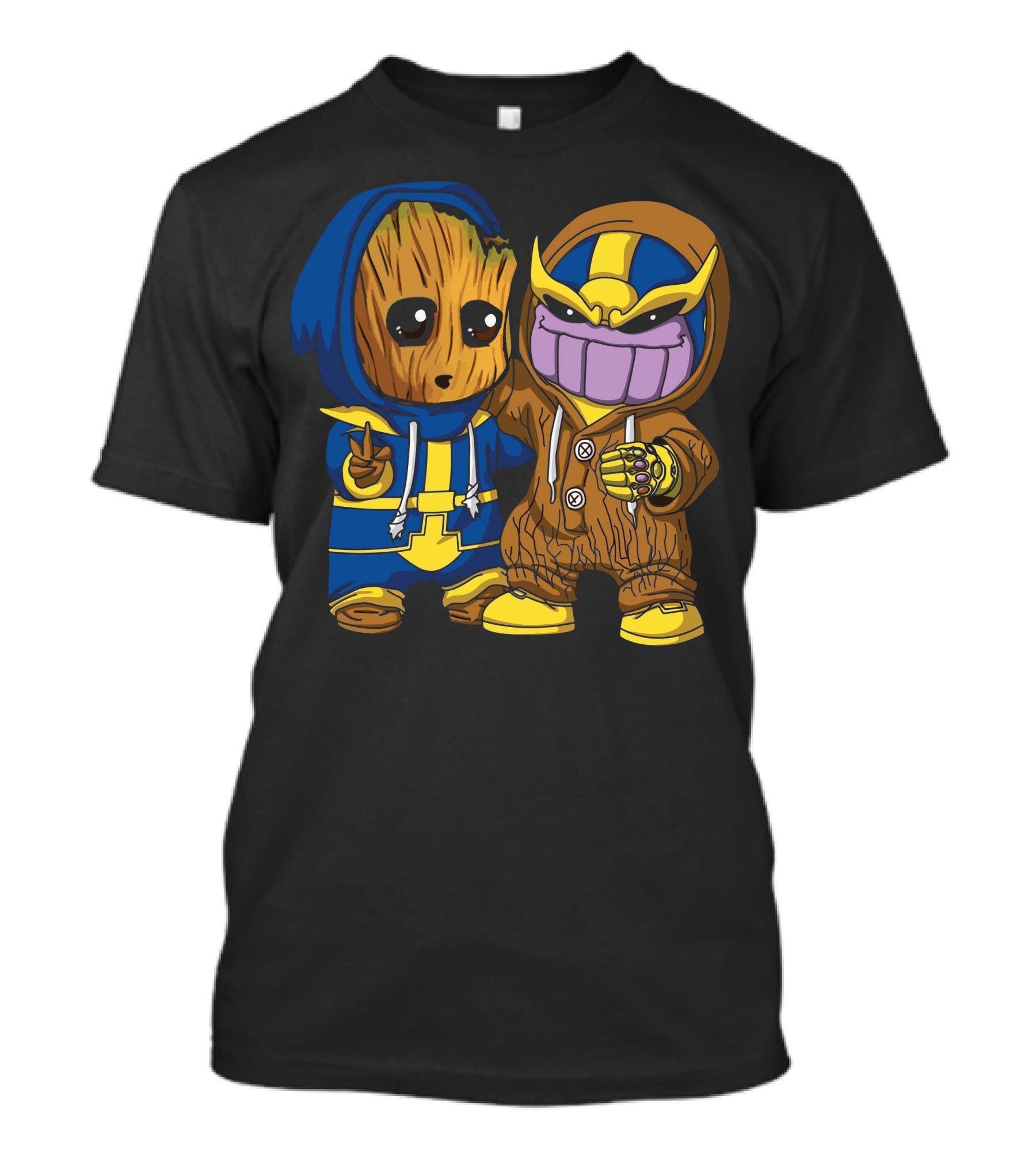 Only Today Groot And Thanos Hoodie Duo T-Shirt