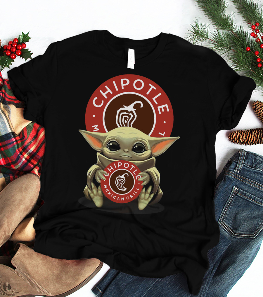 Chipotle Mexican Grill Baby Yoda T-Shirt
