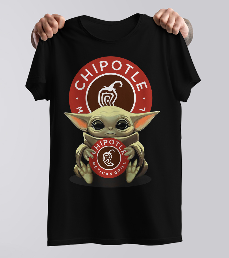 Chipotle Mexican Grill Baby Yoda T-Shirt
