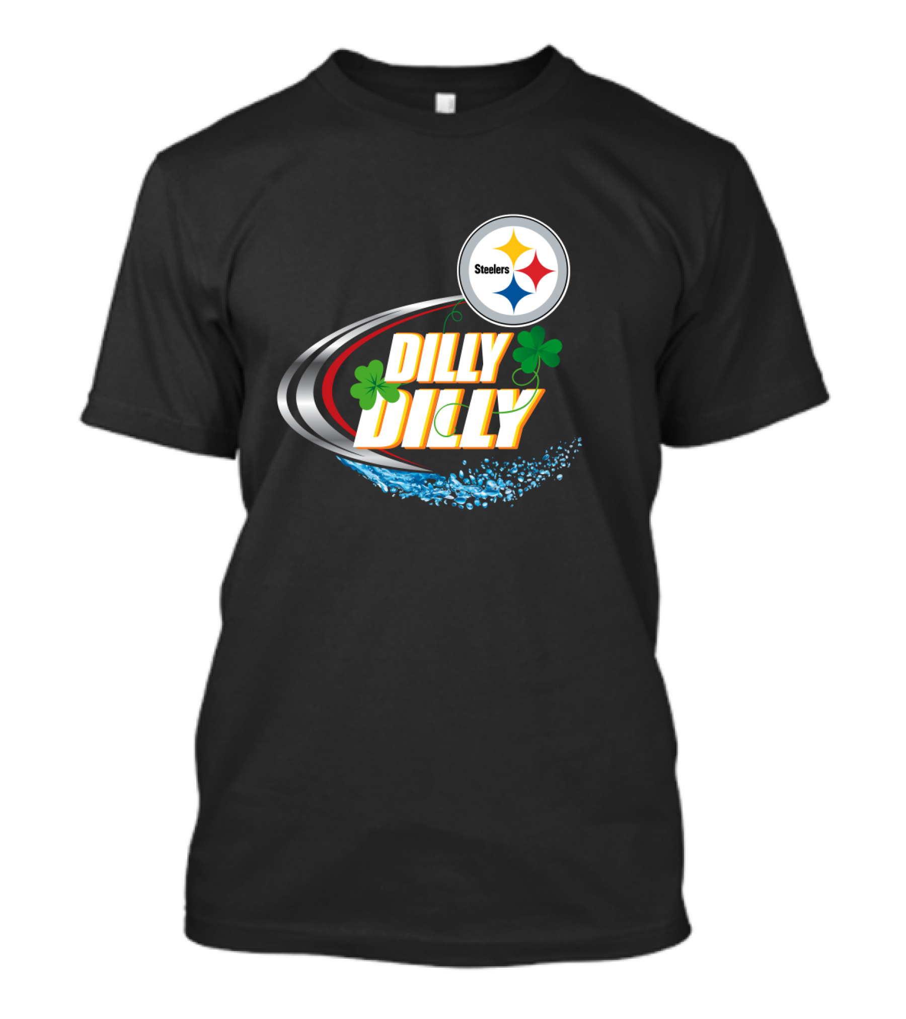 Dilly Dilly Pittsburgh Steelers Clover T-Shirt