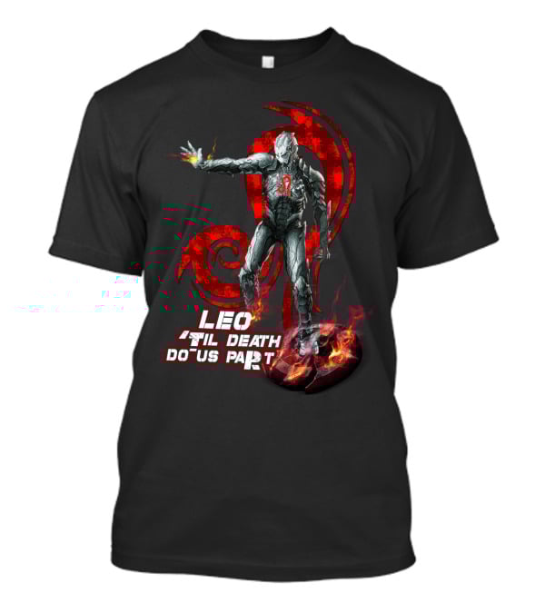 Leo 'Til Death Do Us Part Ironman Marvel Fans Heroic T-Shirt