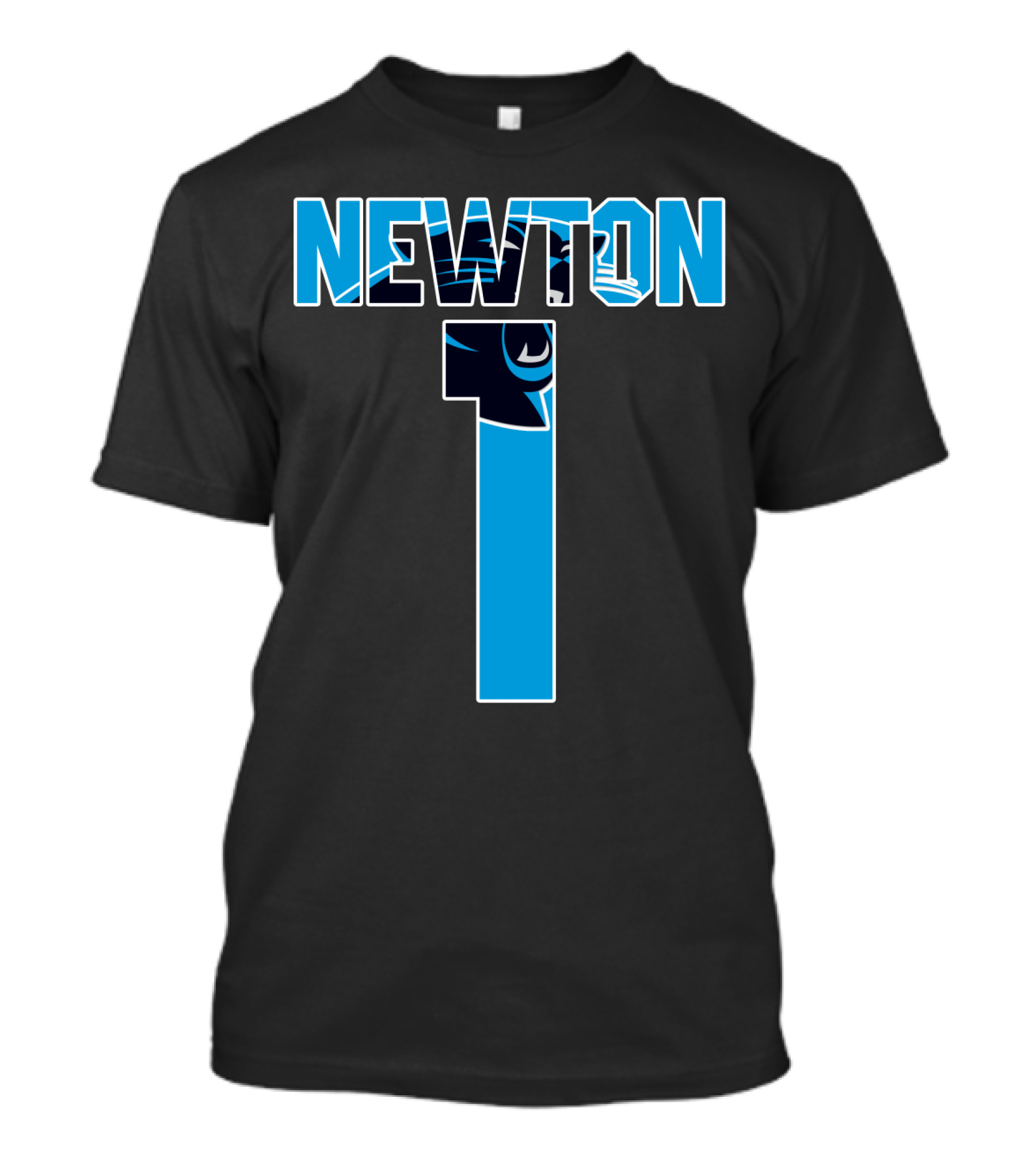 Newton Panthers Number 1 T-Shirt