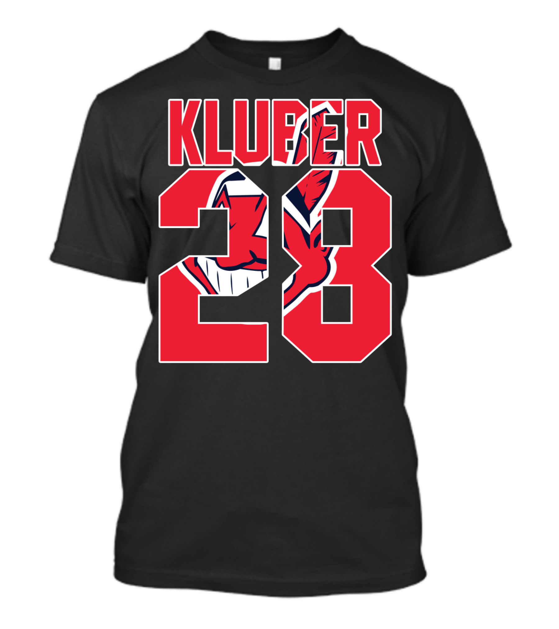 Corey Kluber 28 Cleveland Indians T-Shirt