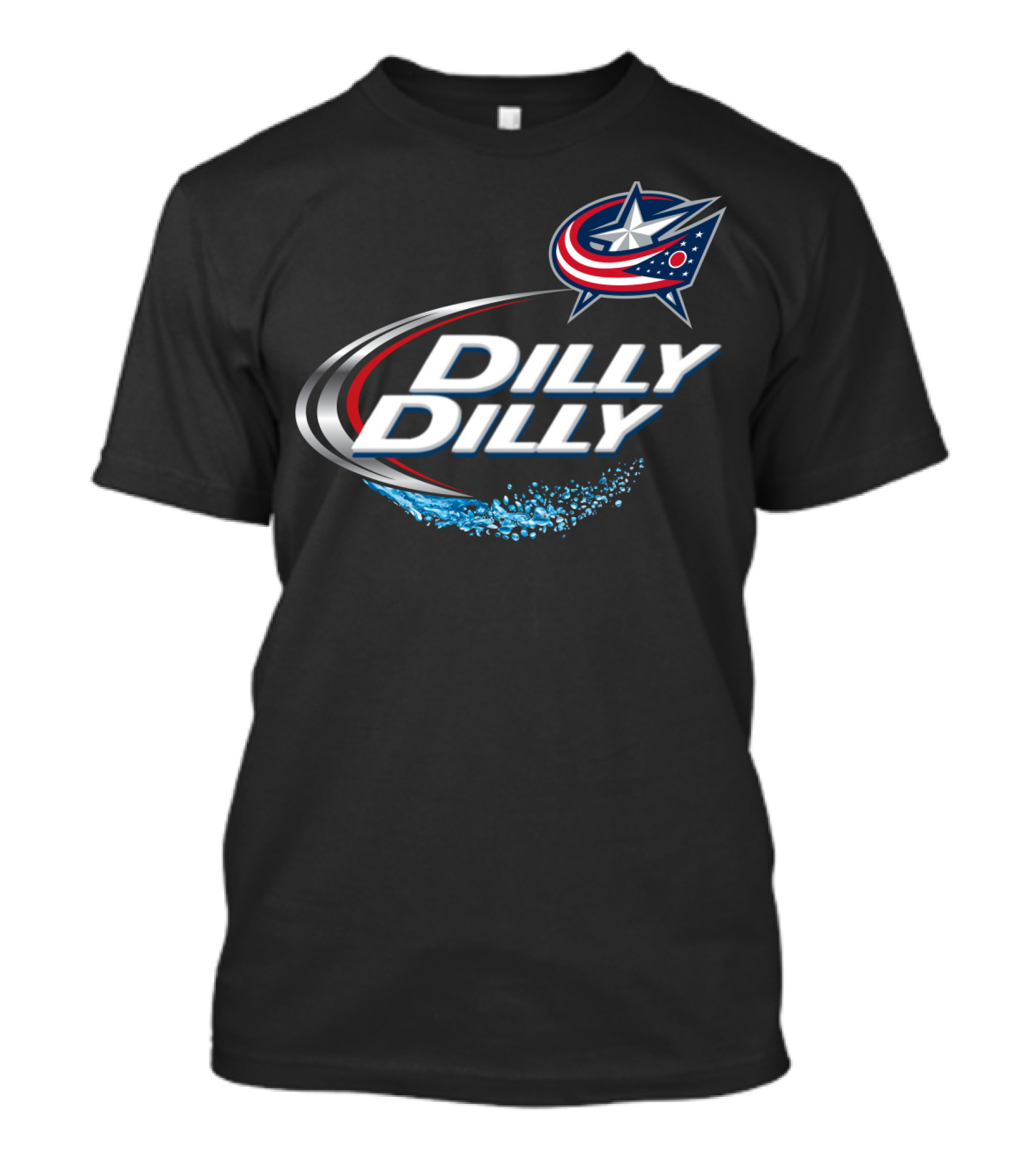 Columbus Blue Jackets Dilly Dilly Fan NHL Hockey T-Shirt