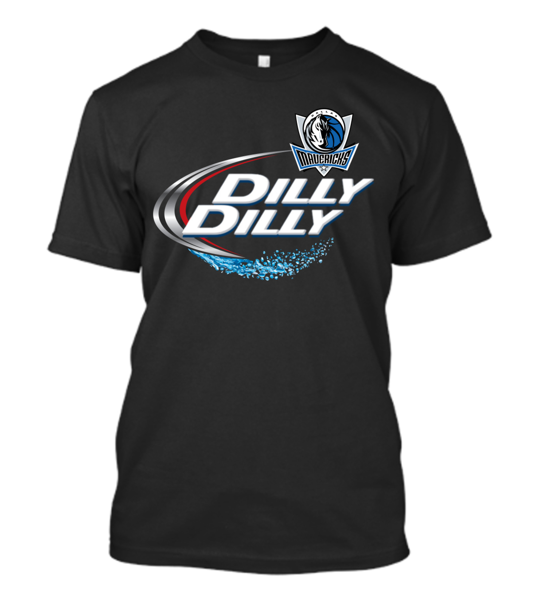 Dallas Mavericks Dilly Dilly Mavericks Fans Official Team Logo Celebration T-Shirt