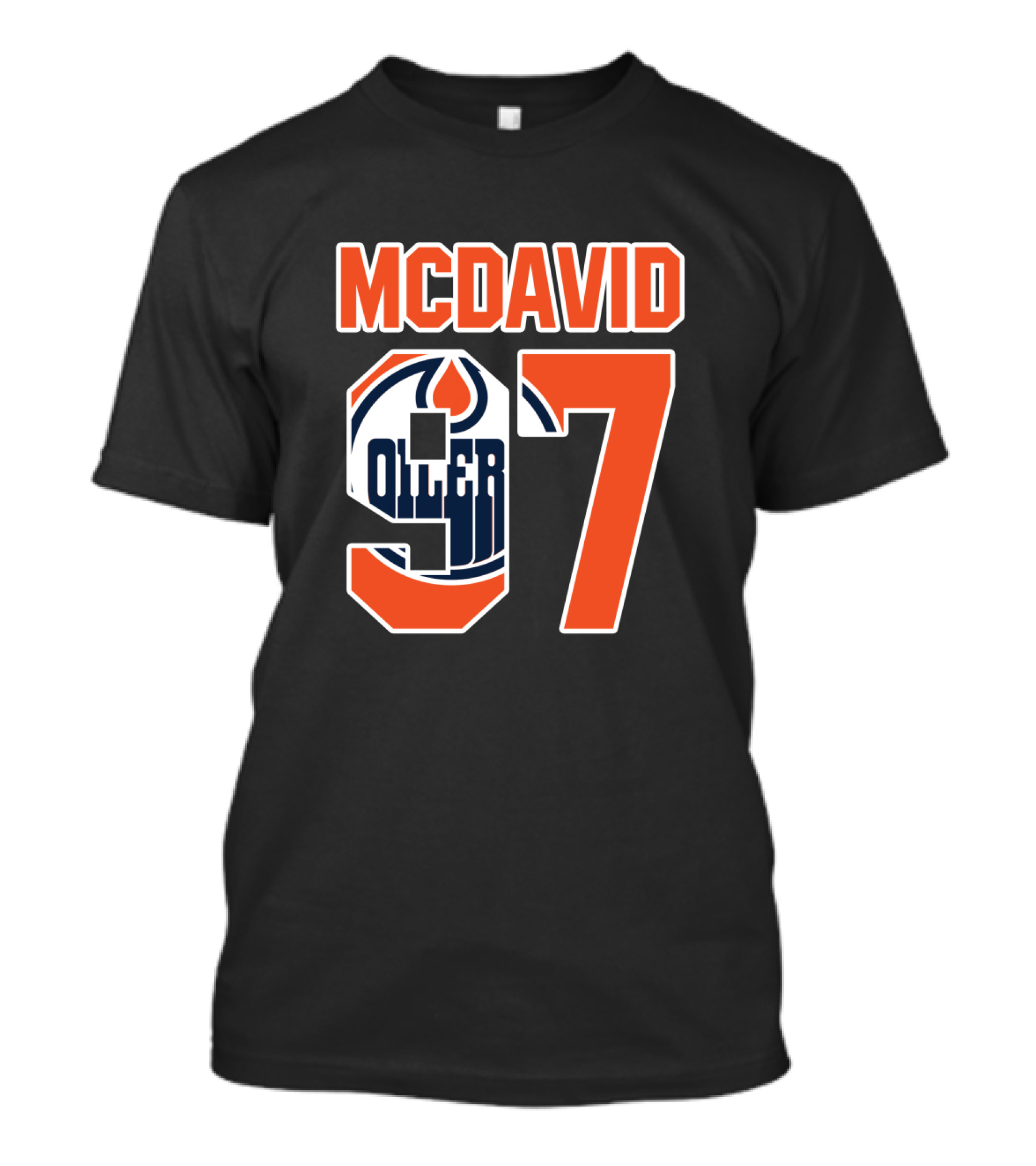 Connor McDavid 97 Edmonton Oilers NHL T-Shirt