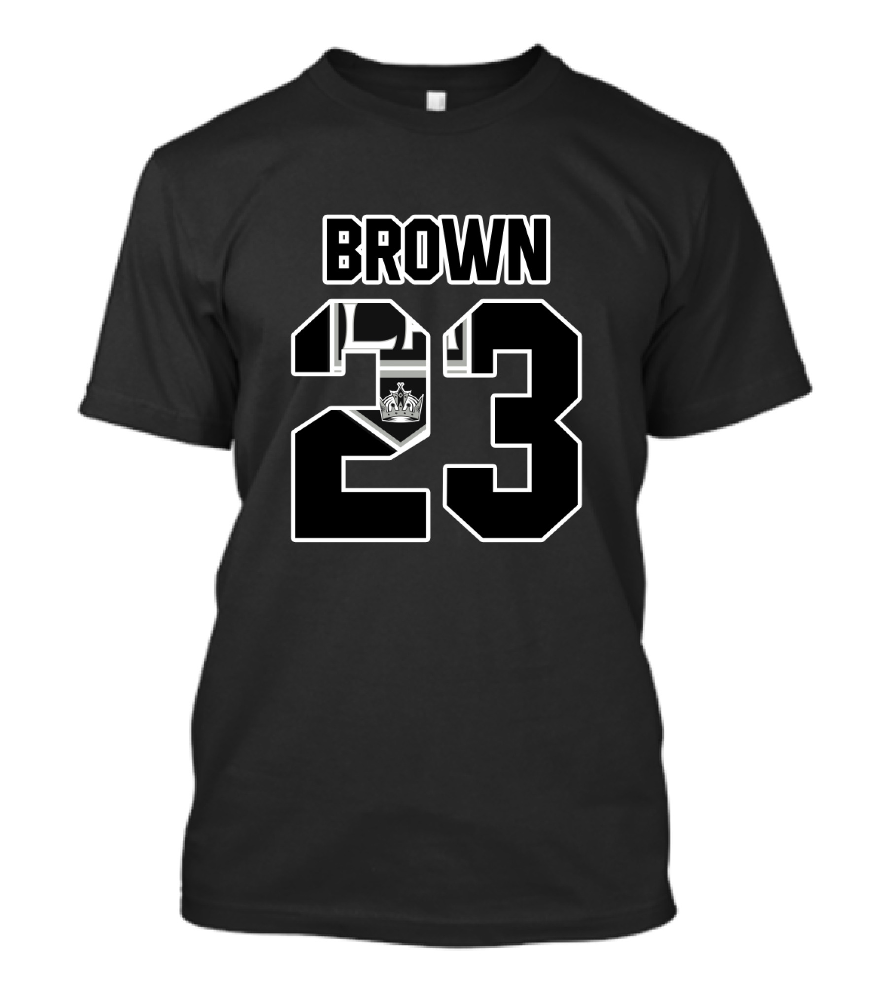 Los Angeles Kings Dustin Brown 23 NHL Hockey Jersey T-Shirt
