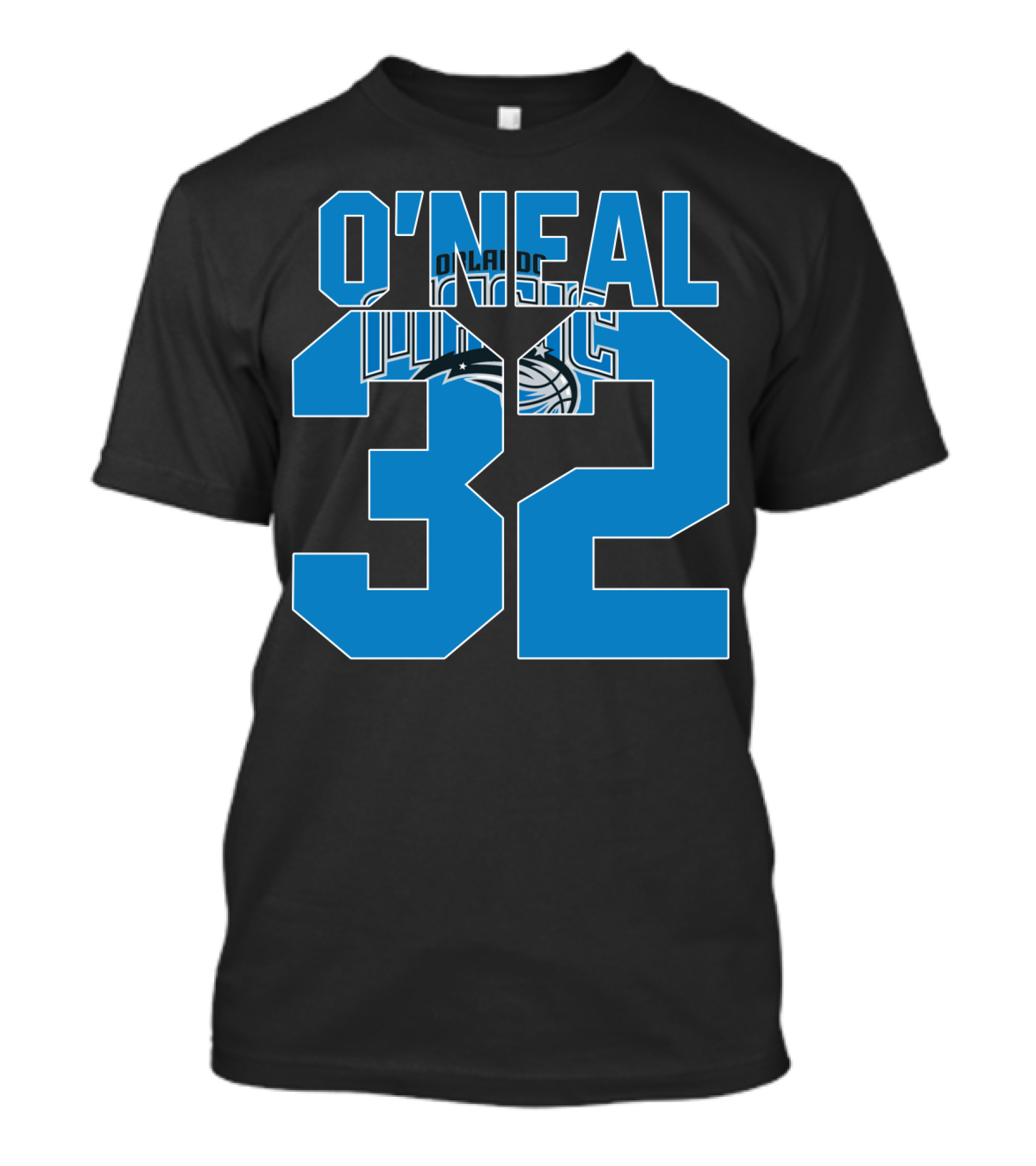 Orlando Magic Shaquille O'neal 32 Nba Basketball T-Shirt