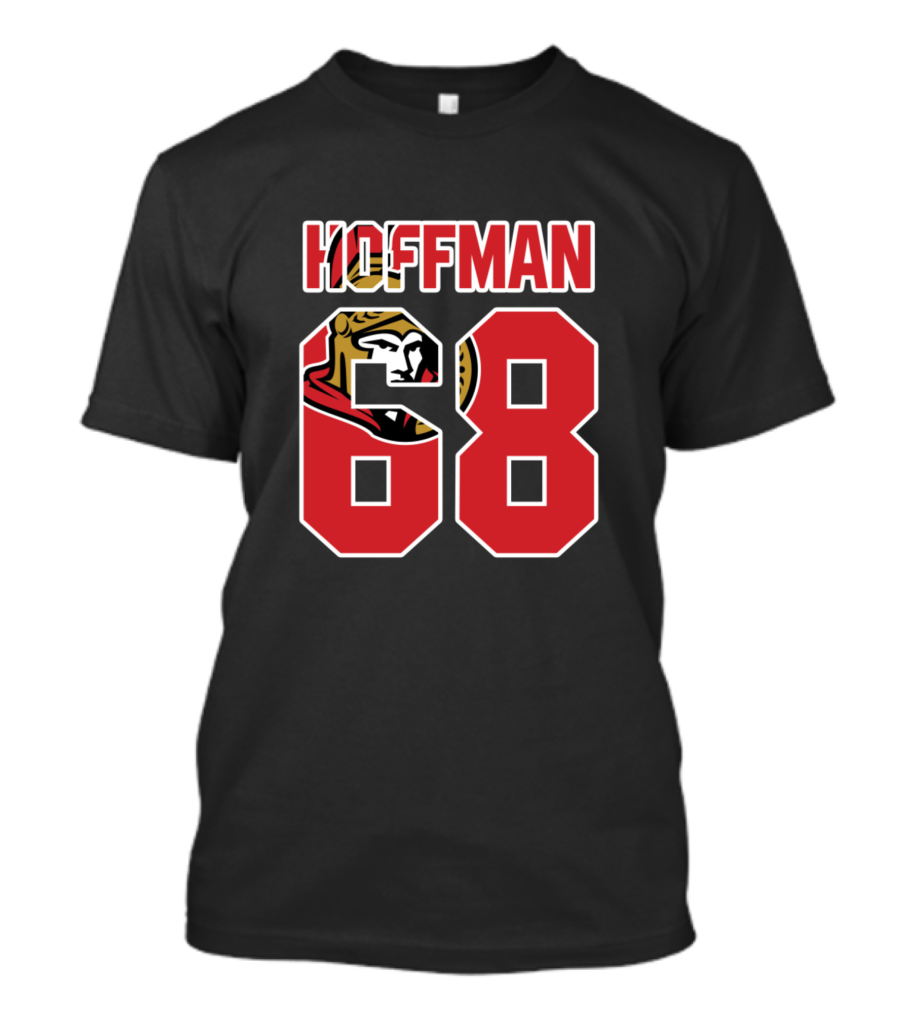 Ottawa Senators Mike Hoffman 68 NHL Hockey Player T-Shirt