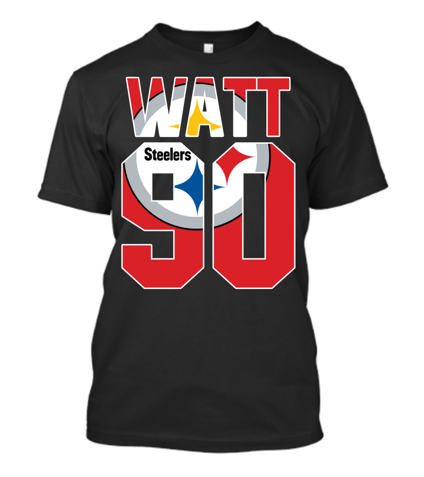 Watt 90 Steelers Pittsburgh T.j. Game Jersey T-Shirt