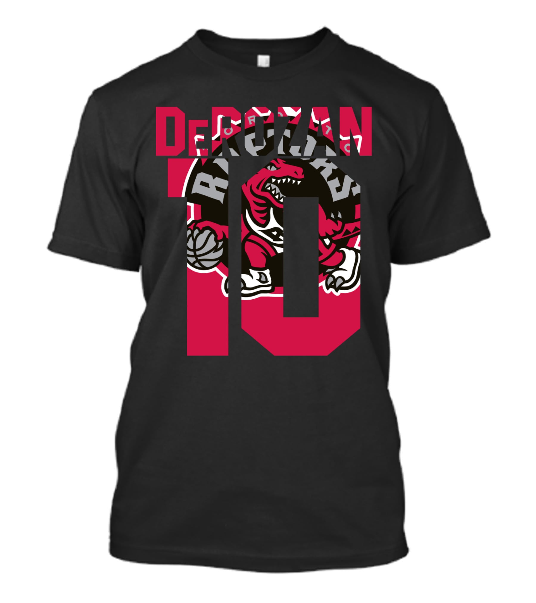 Toronto Raptors Derozan 10 Nba T-Shirt