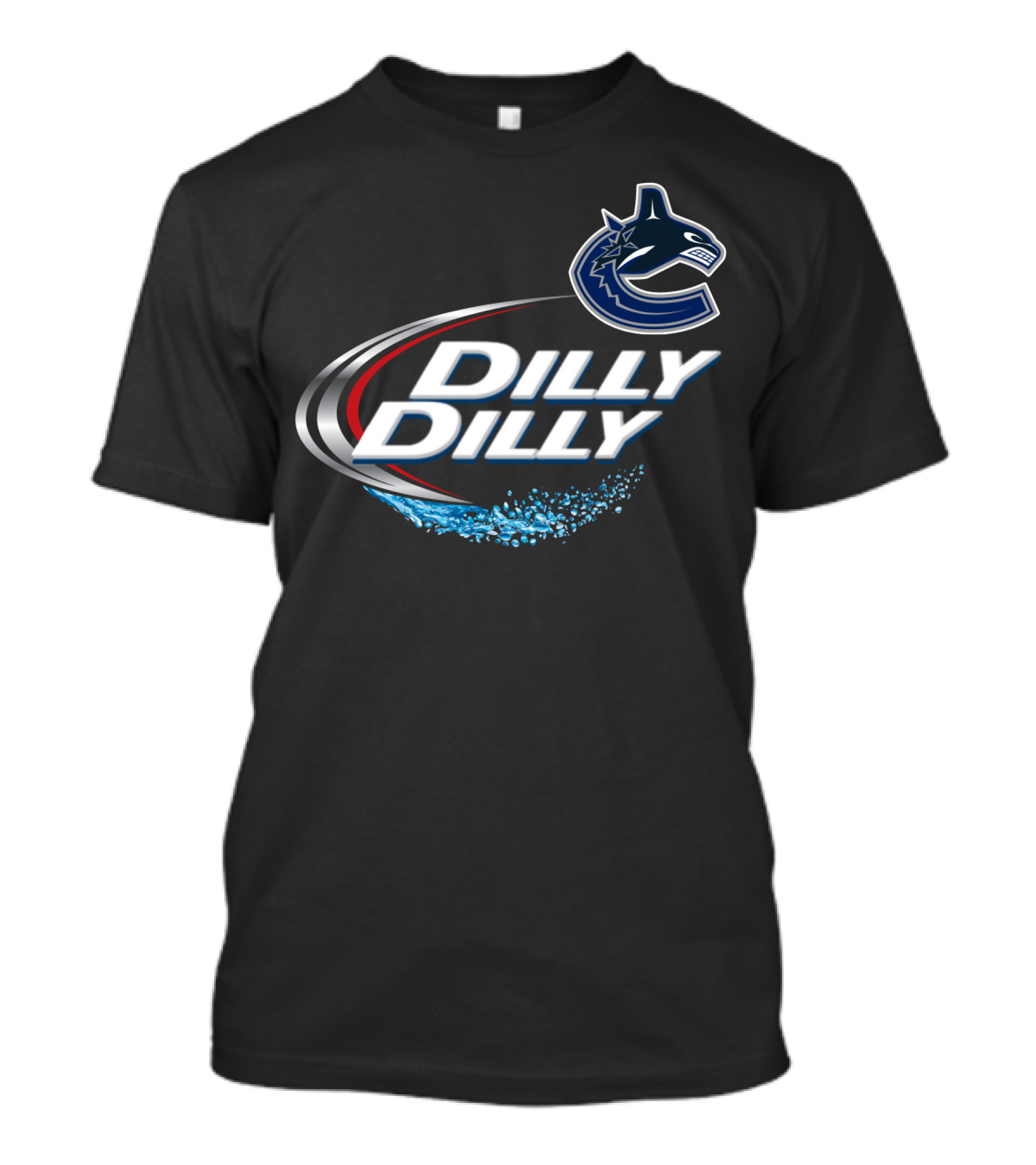 Vancouver Canucks Dilly Dilly Fans Logo And Slogan T-Shirt