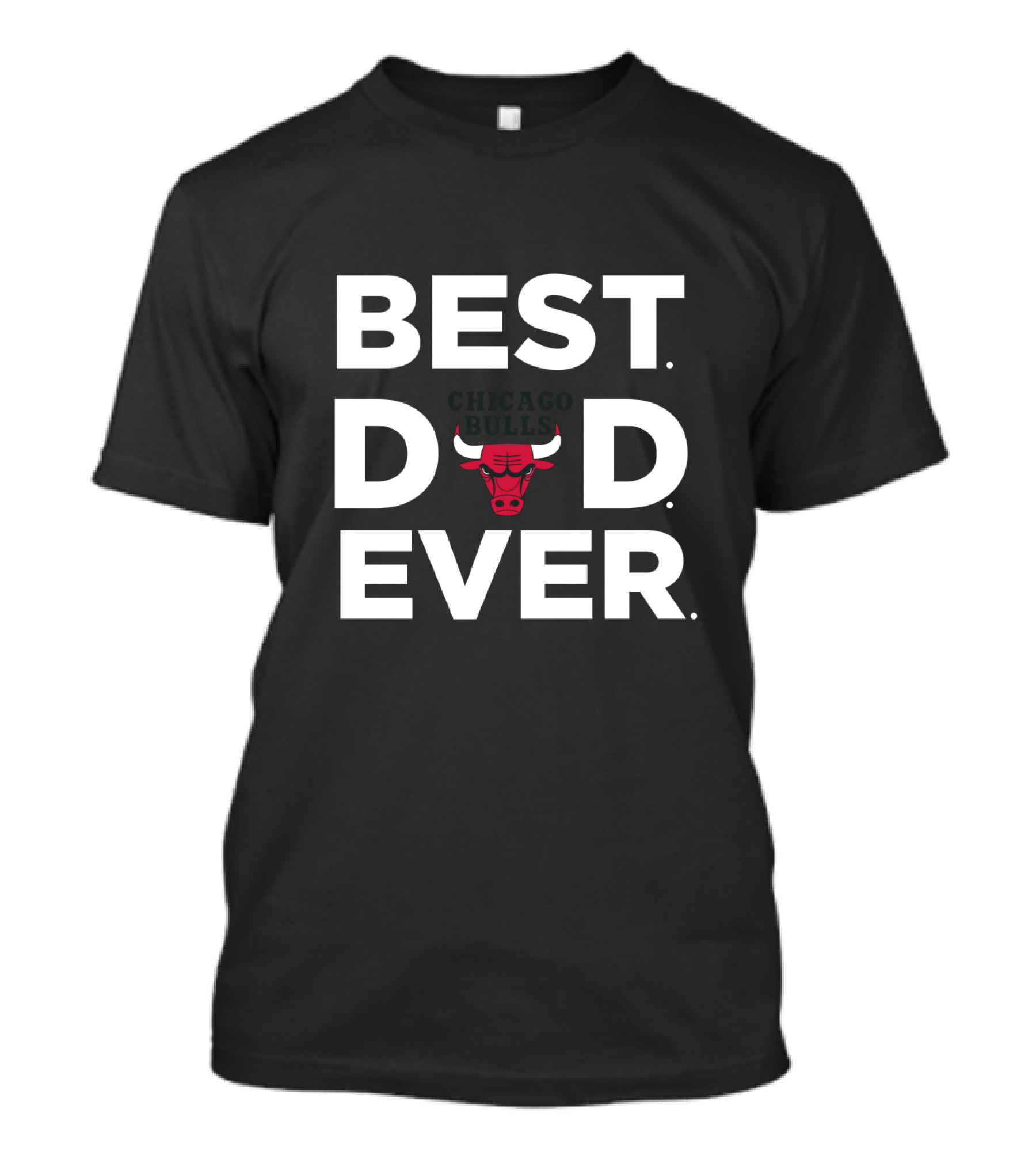Best Chicago Bulls Dad Ever Gift Dad Bulls T-Shirt