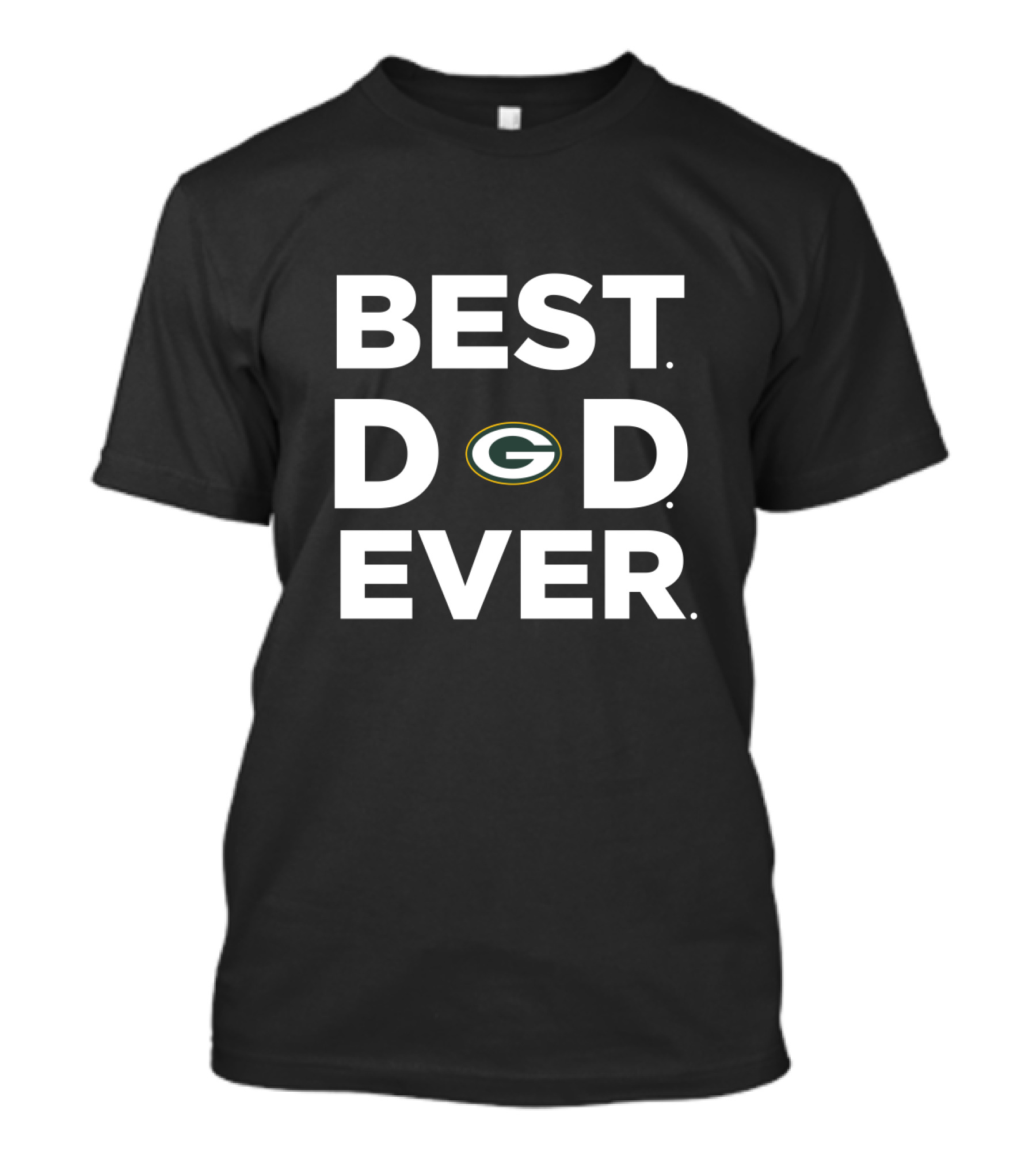 Best Green Bay Packers Dad Ever Gift For Dad T-Shirt